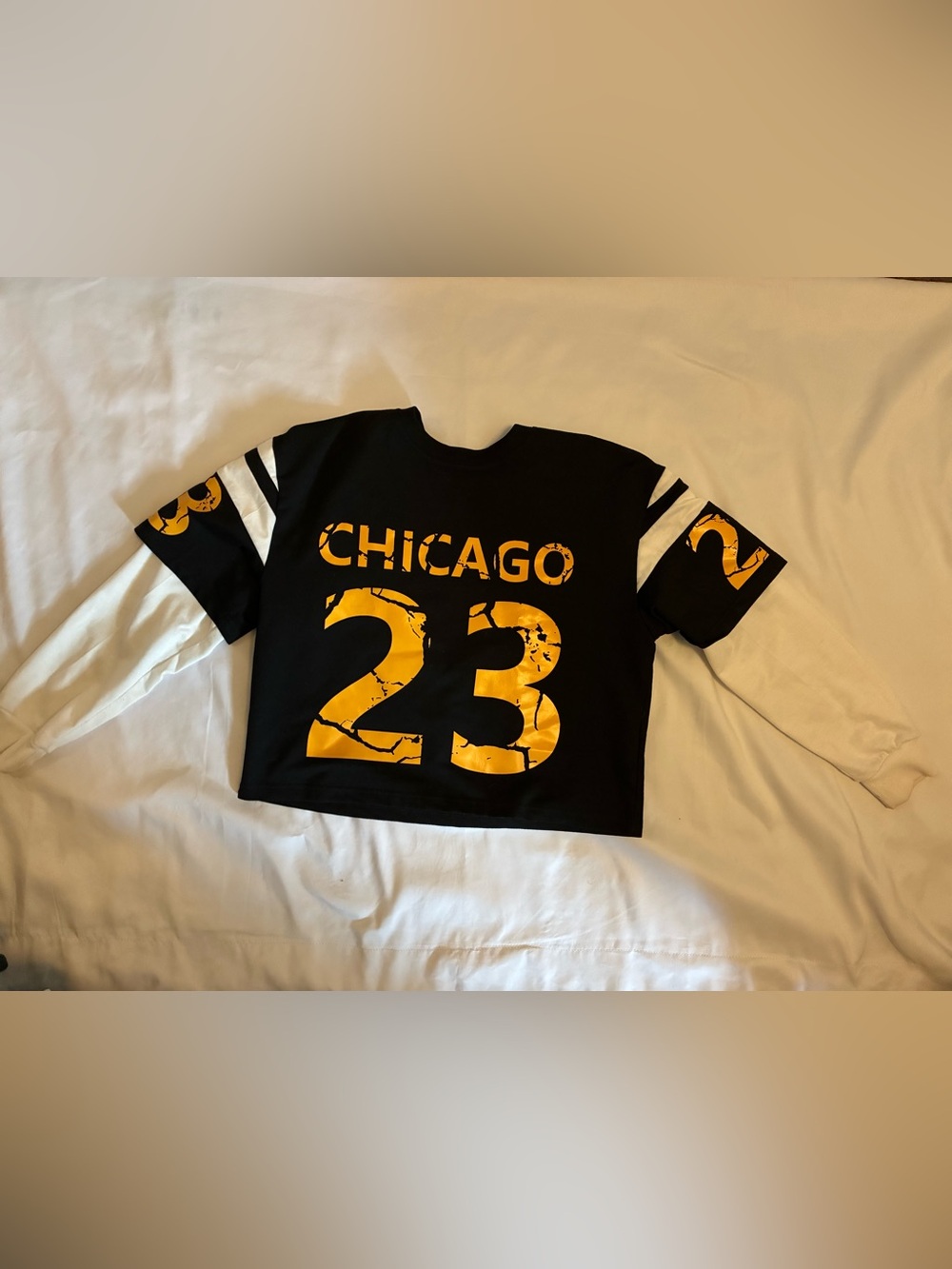 Chicago 23 Black & Yellow Women’s Tee